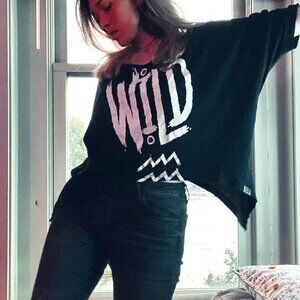 ✨ Oversized Killstar “Wild” Crop Top✨